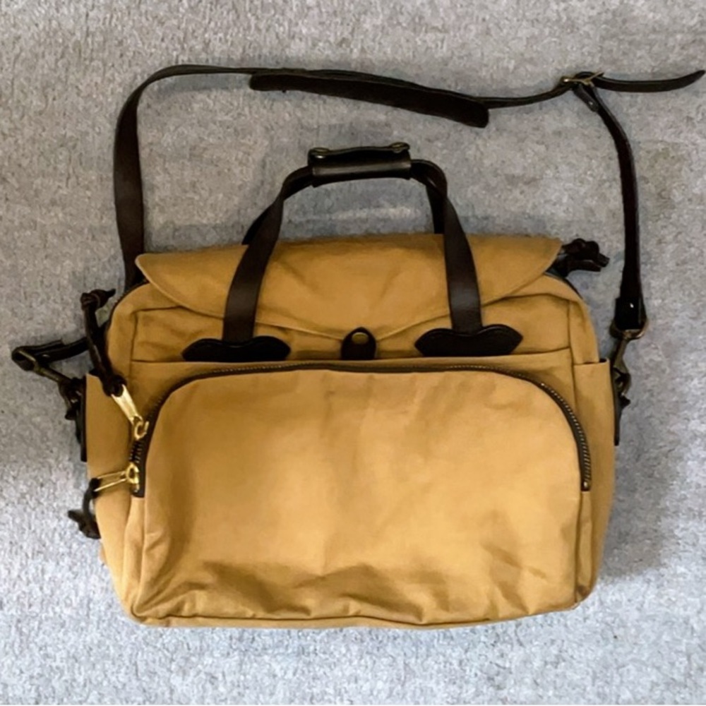 Filson Rugged Twill Padded Computer Bag (Made in USA)